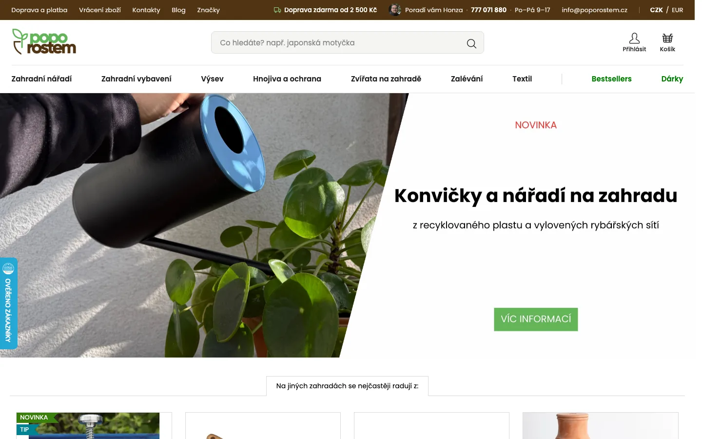 Nová hlavička na počítači
